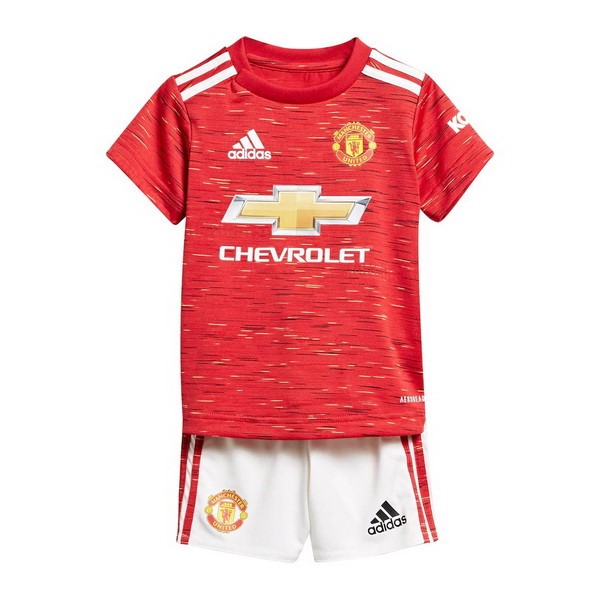 Maillot Football Manchester United Domicile Enfant 2020-21 Rouge